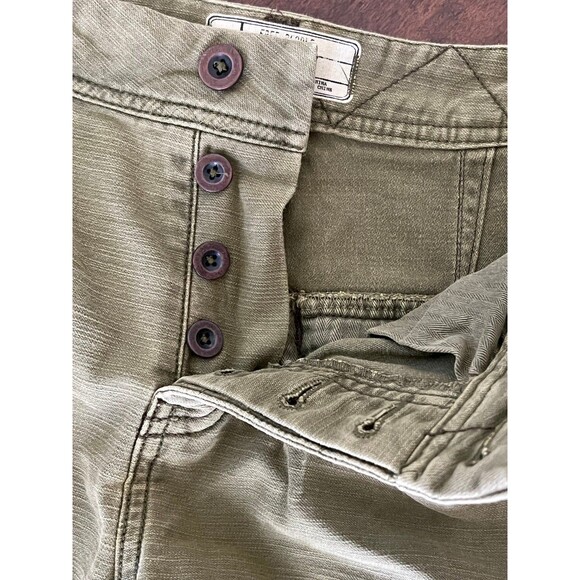 Free People Women’s Low Rise Green Jeans Pants Size 26 - Picture 10 of 10